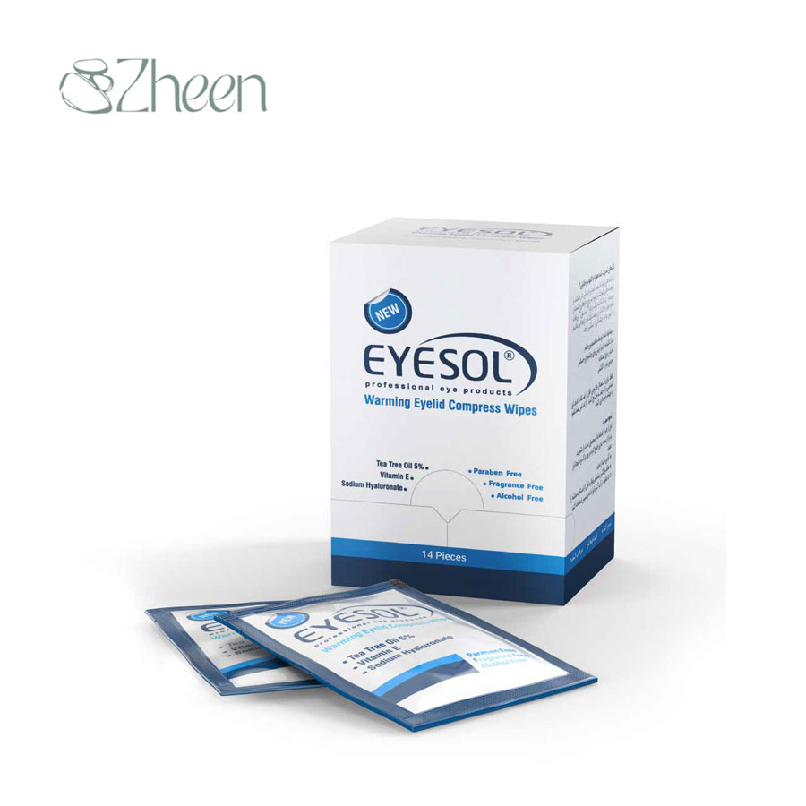 پد پاک کننده پلک و مژه آیسول بسته 14عددی